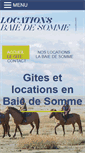 Mobile Screenshot of location-baie-somme.com